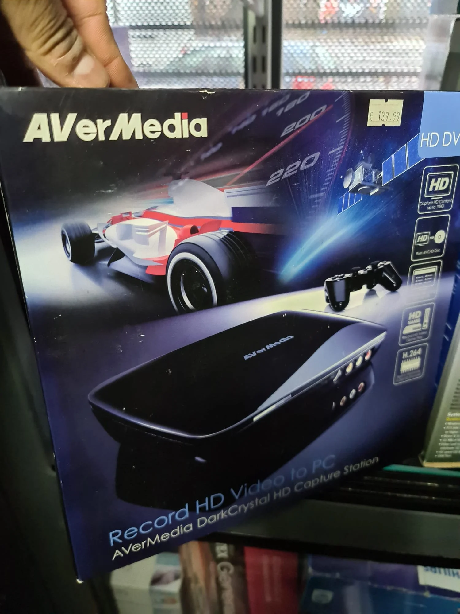 AverMedia DarkCrystal HD Capture Station DVR AV Component Recorder Device | CONDITION - NEW | £99.99