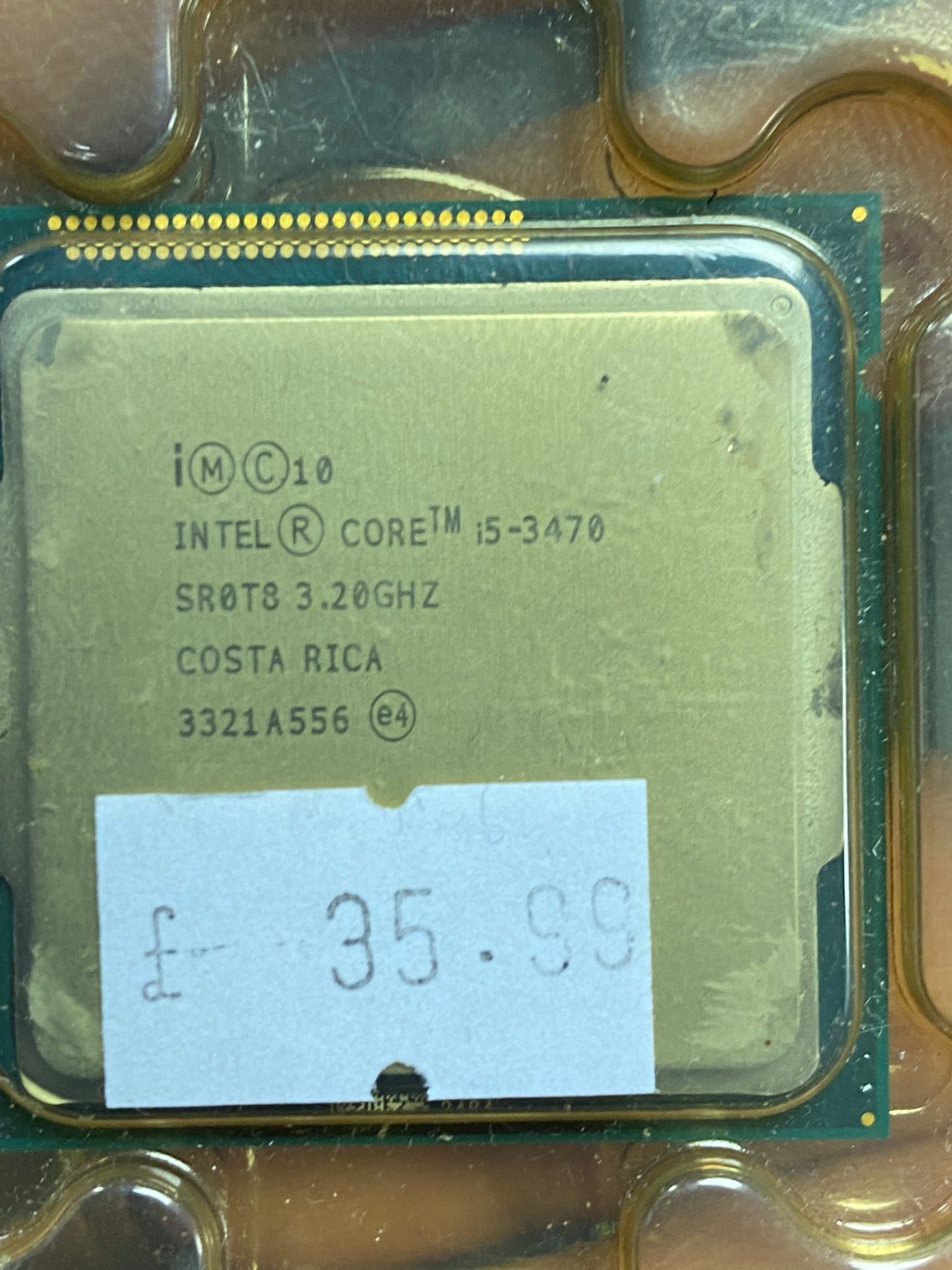 Intel Core i5-3470 3.2Ghz 1151 Socket CPU Processor | CONDITION - USED | £14.99