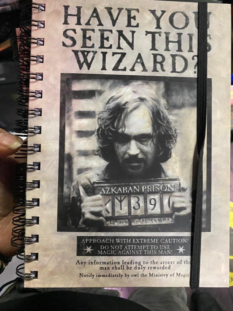 Harry Potter Have You Seen This Wizard A5 Ring Notebook | £4.99