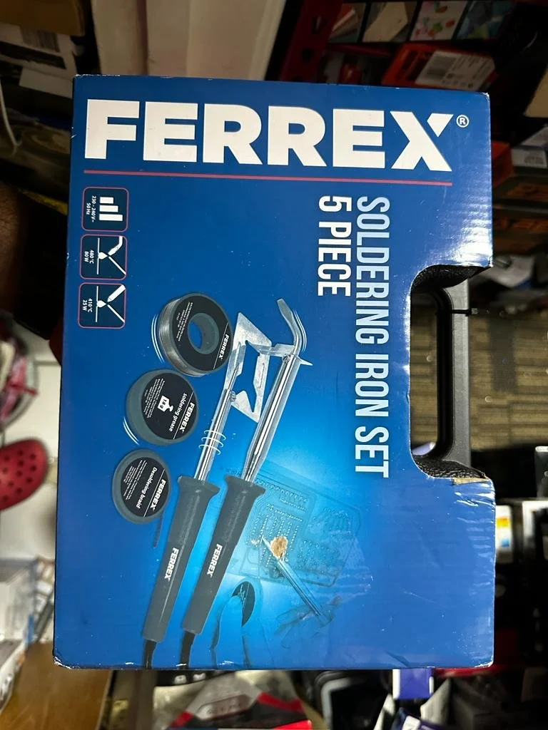 Ferrex Soldering Iron Set 5 Piece | CONDITION - NEW | £17.99