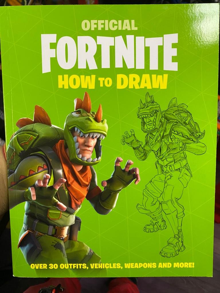 Fortnite How To Draw Official Over 30 Outfits Vehicles Weapons Guide Book.jpeg
