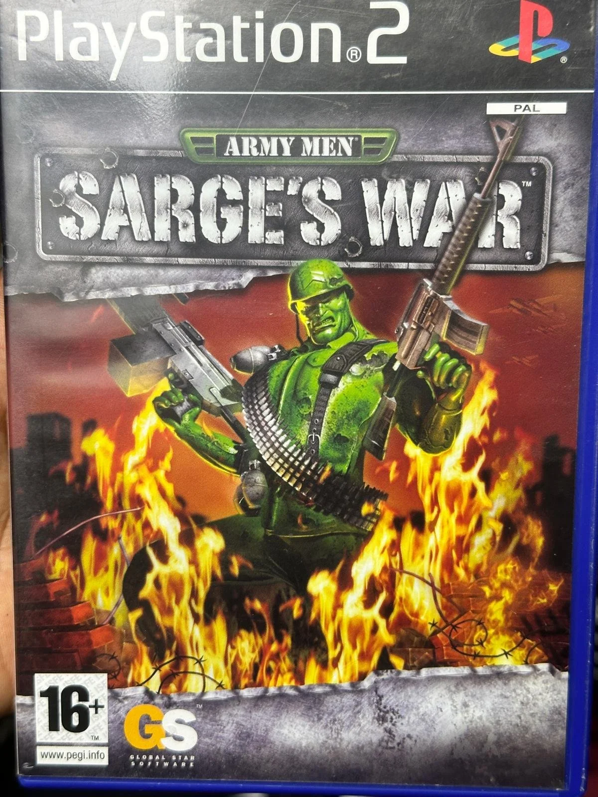 Army Men sarge's War Sony PS2 Video Game — ACE TECH