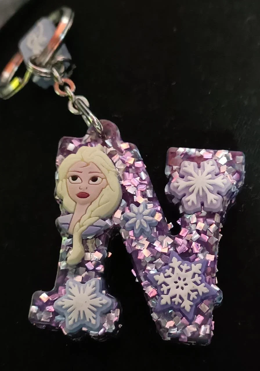 Disney Frozen Smiggle Letter N Keyring | CONDITION - NEW | £4.99