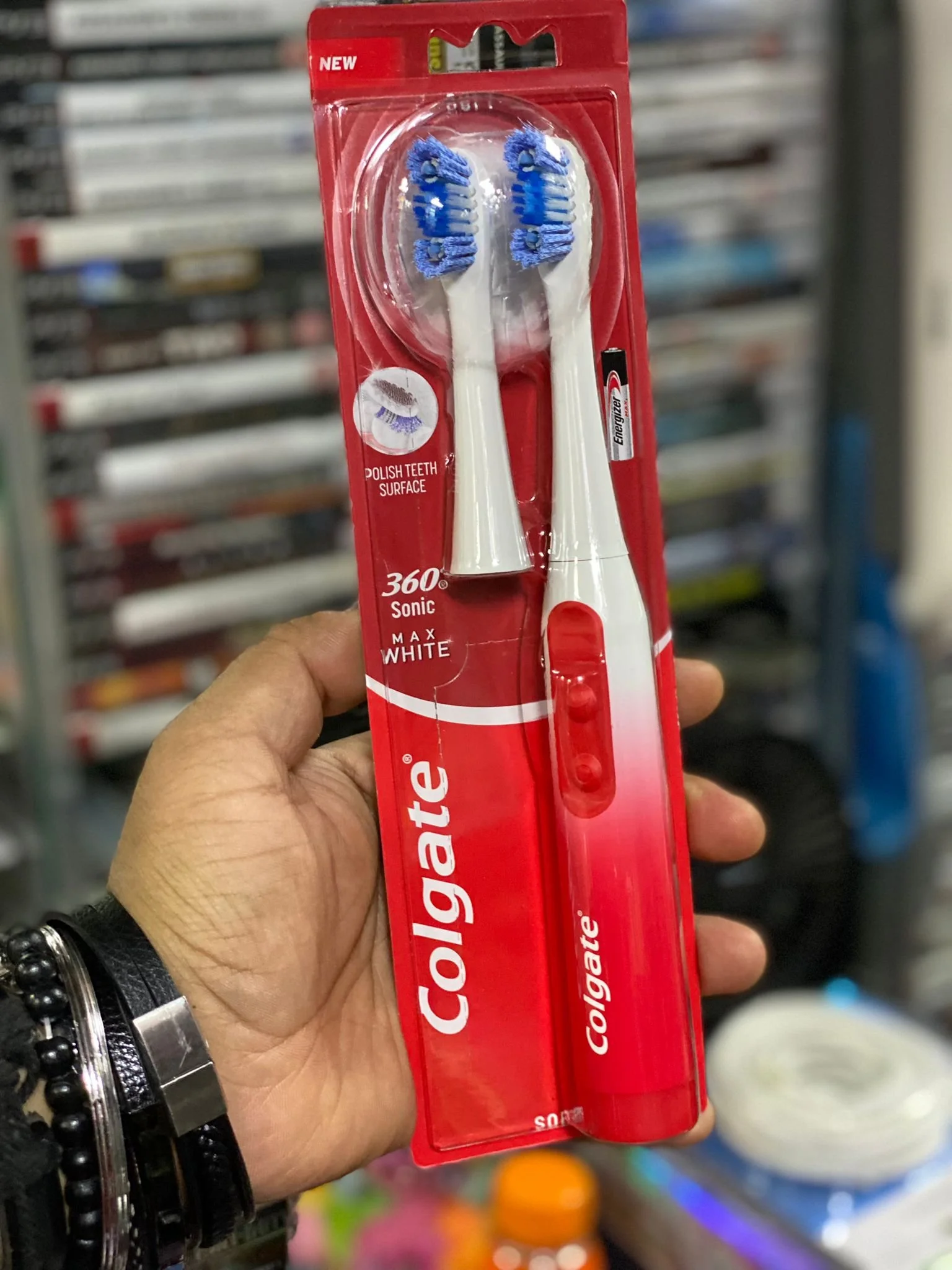 Colgate Battery 360 Sonic Soft Max White Toothbrush | CONDITION - NEW | £7.99