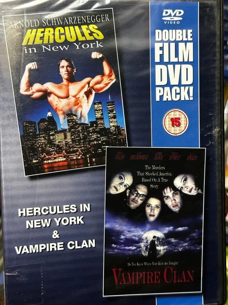 Hercules In New York Vampire Clan Double Film | £1.99