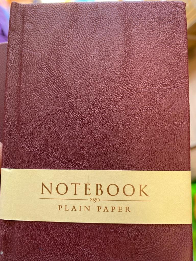 Notebook Plain Paper Mini Red | £1.99