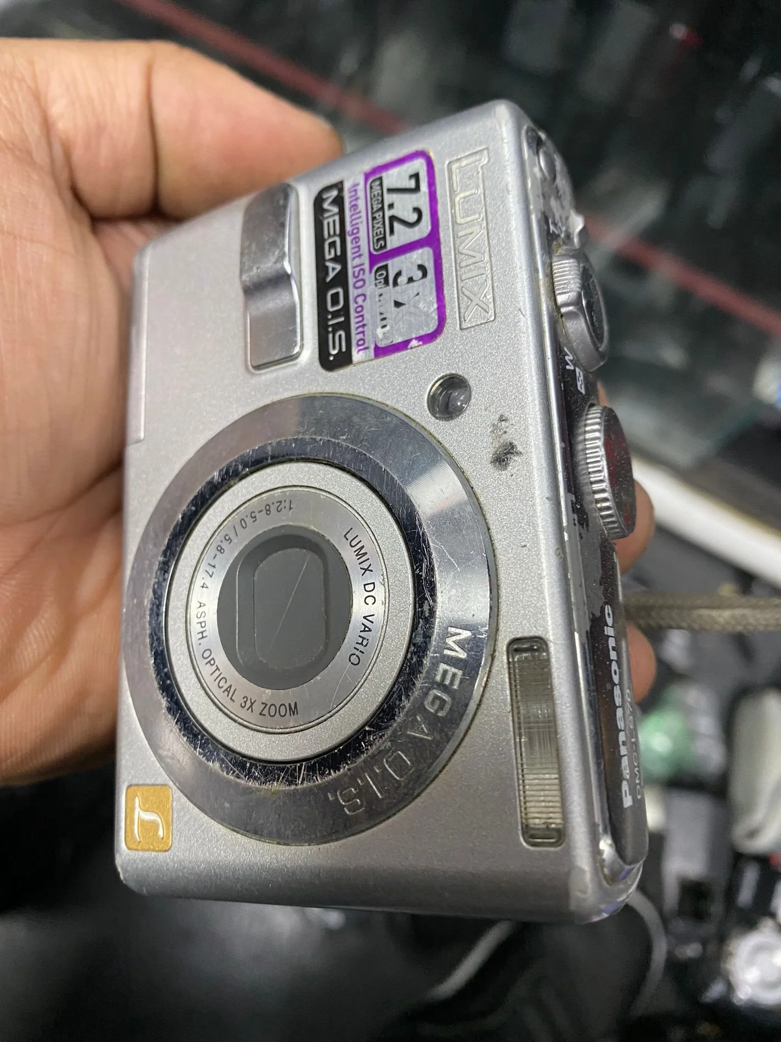 Panasonic LUMIX DMC-LS70 14.1MP Digital Camera SIlver | CONDITION - USED | £29.99