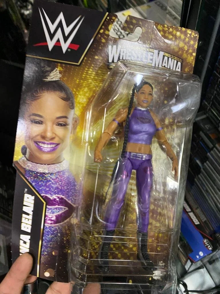 WWE Wrestlemania Hollywood Collection Bianca Belair Wrestling Figure | CONDITION - NEW | £12.99