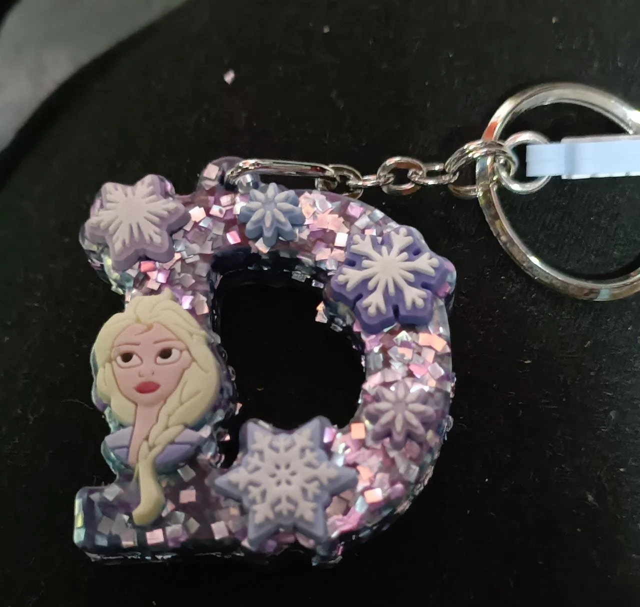 Disney Frozen Smiggle Letter D Keyring | CONDITION - NEW | £4.99