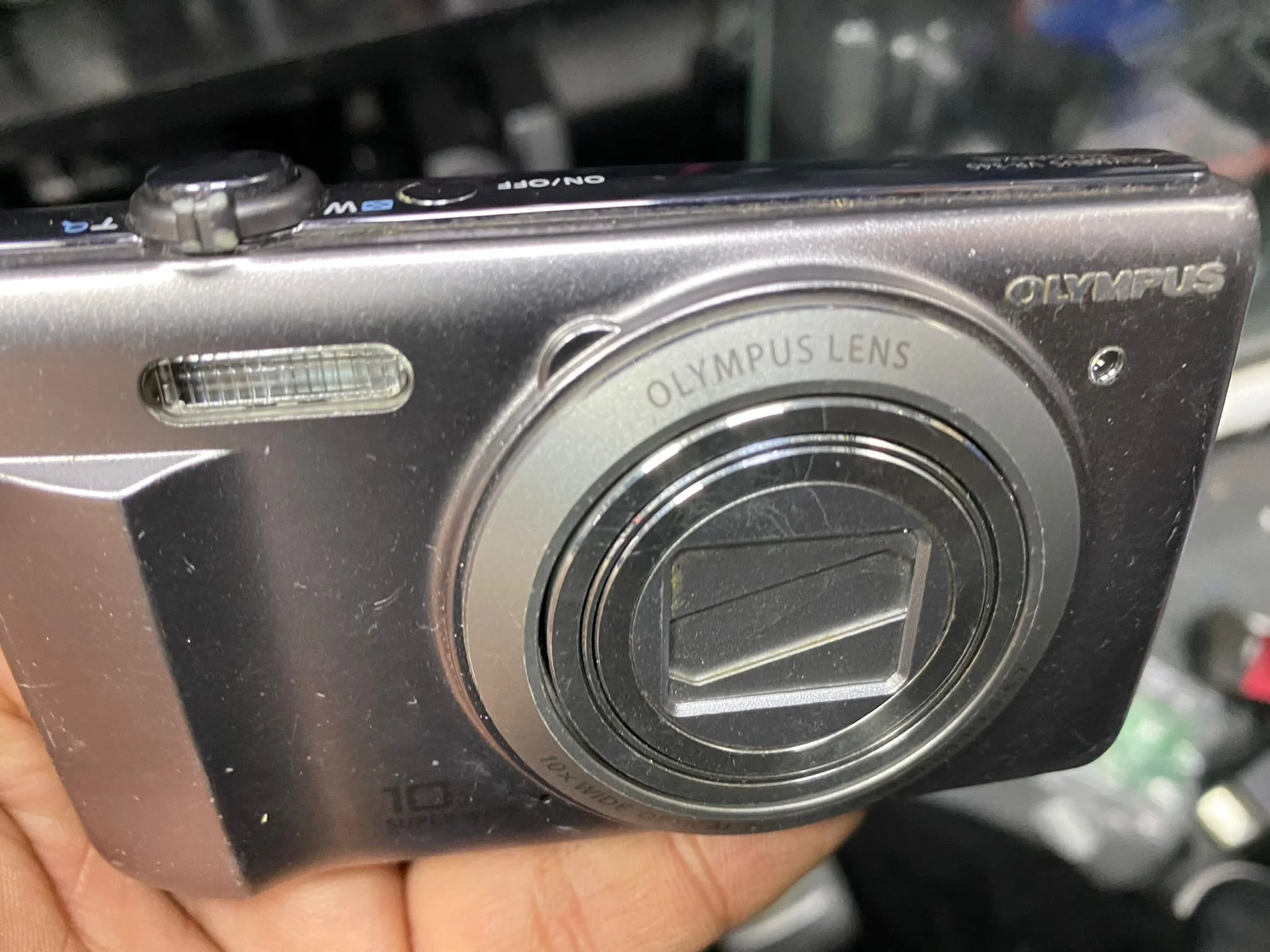 Olympus VR-340 16.0MP Digital Camera Grey | CONDITION - USED | £44.99