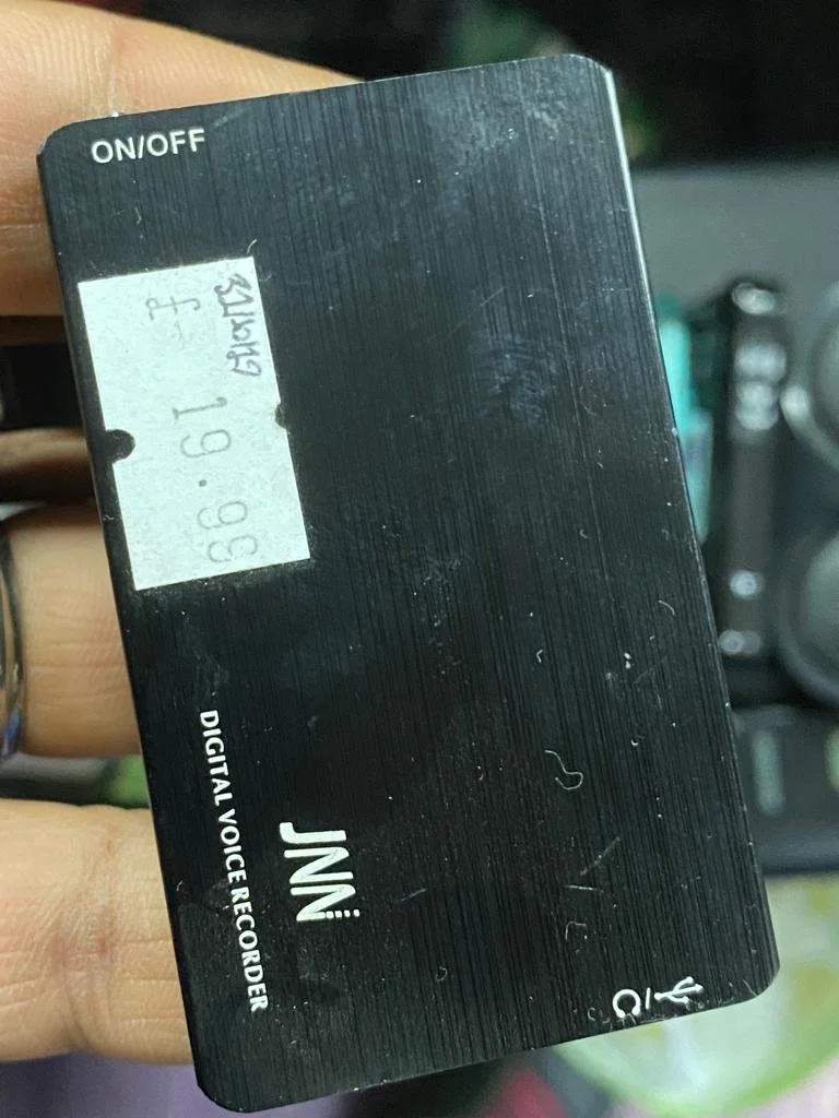JNN Card Sized Digital Voice Recorder | CONDITION - USED | £19.99