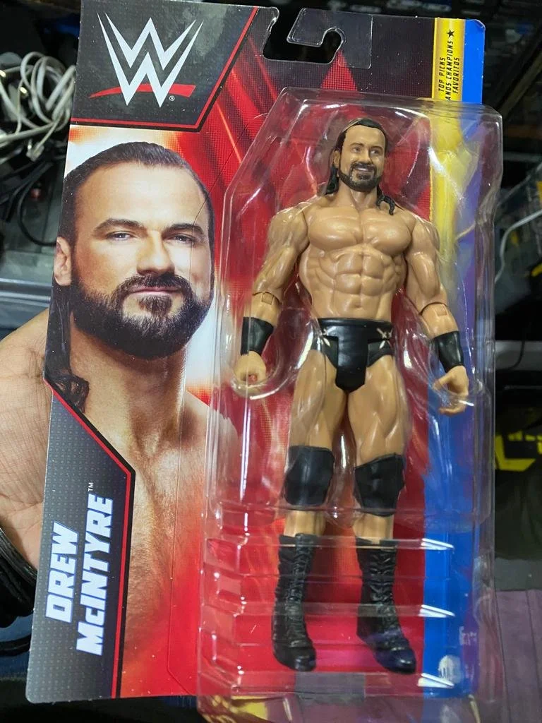 WWE Basic Series Drew McIntyre Top Picks Wrestling Figure | CONDITION - NEW | £12.99