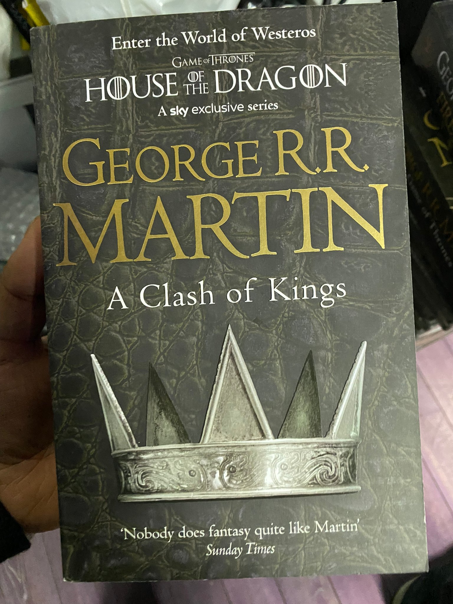 HBO Book George RR Martin Clash Of Kings.jpeg