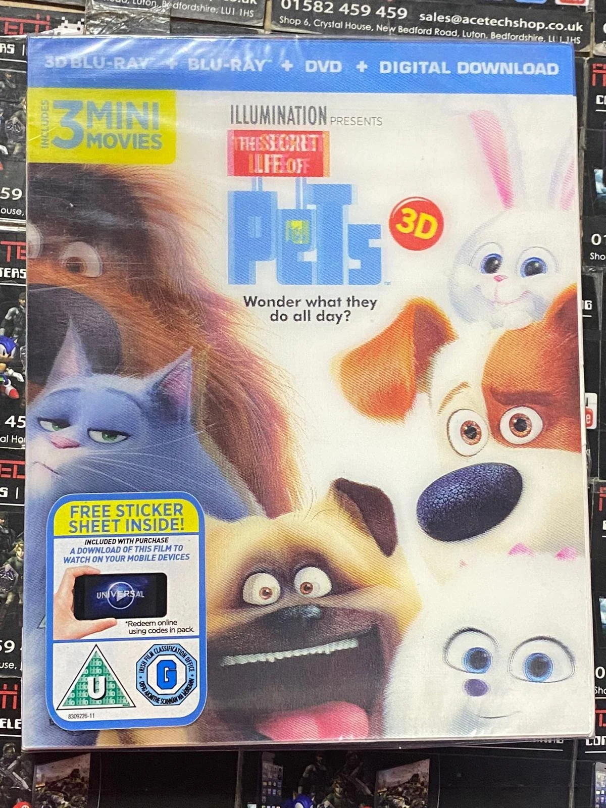 Secret Life Of Pets 3D | £2.99