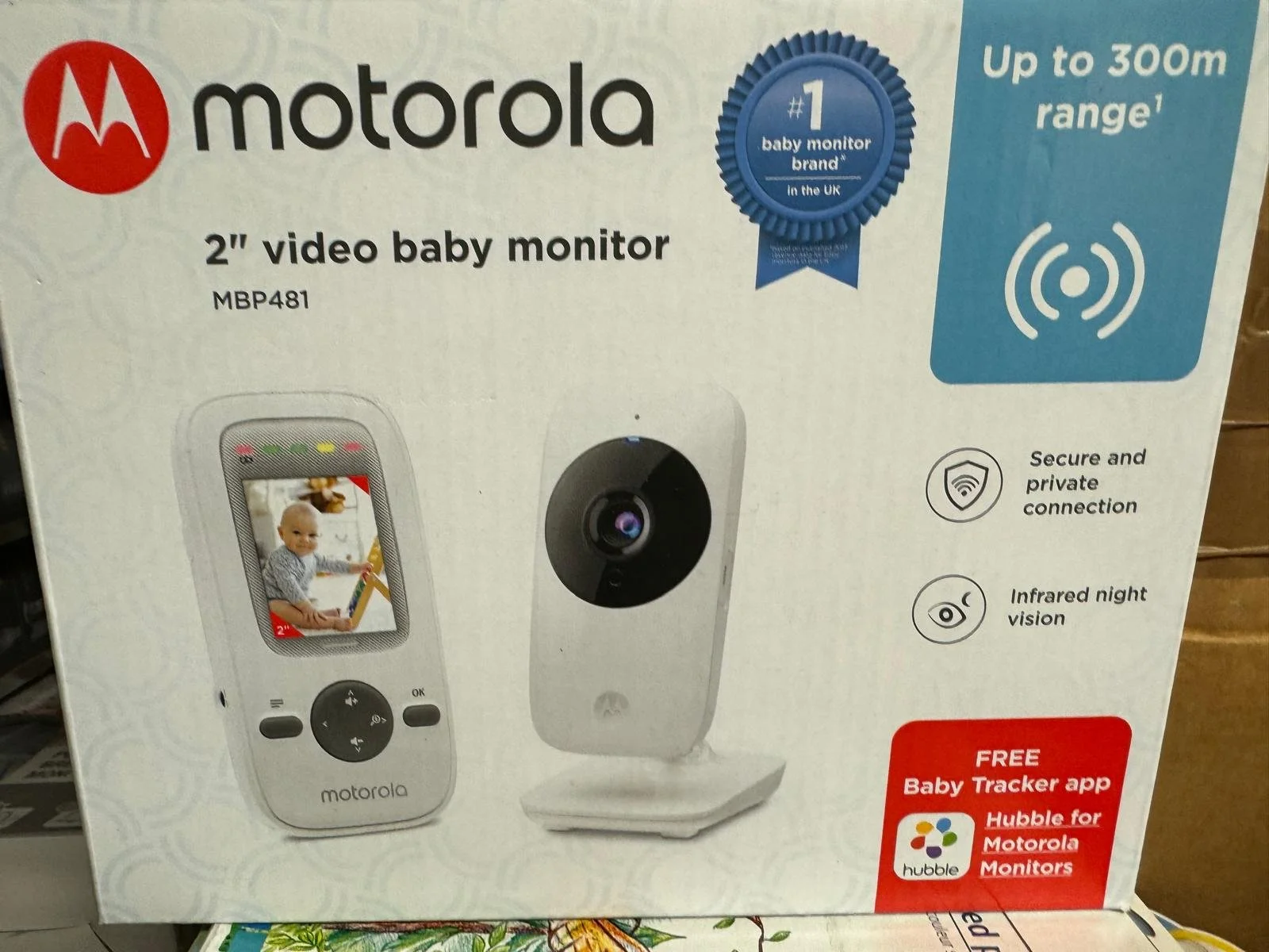 Motorola MBP481 Video Baby Monitor 2 Inch Display 2nd Gen | CONDITION - NEW | £39.99