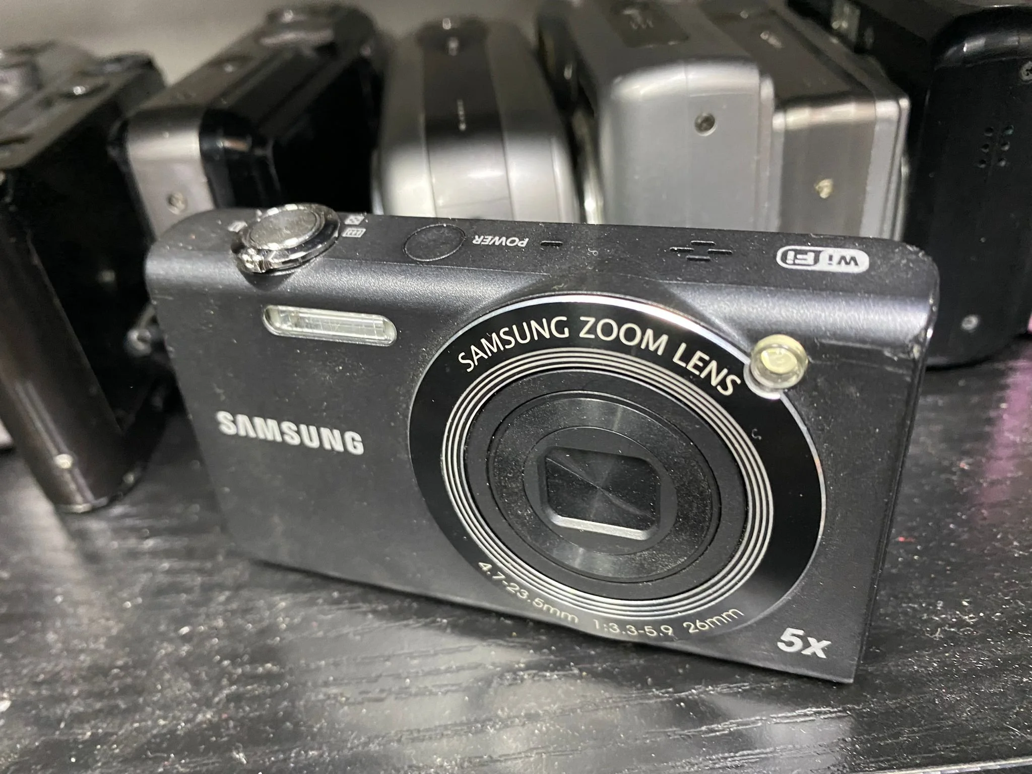 Samsung SH10 WiFi Digital Camera Black | CONDITION - USED | £59.99