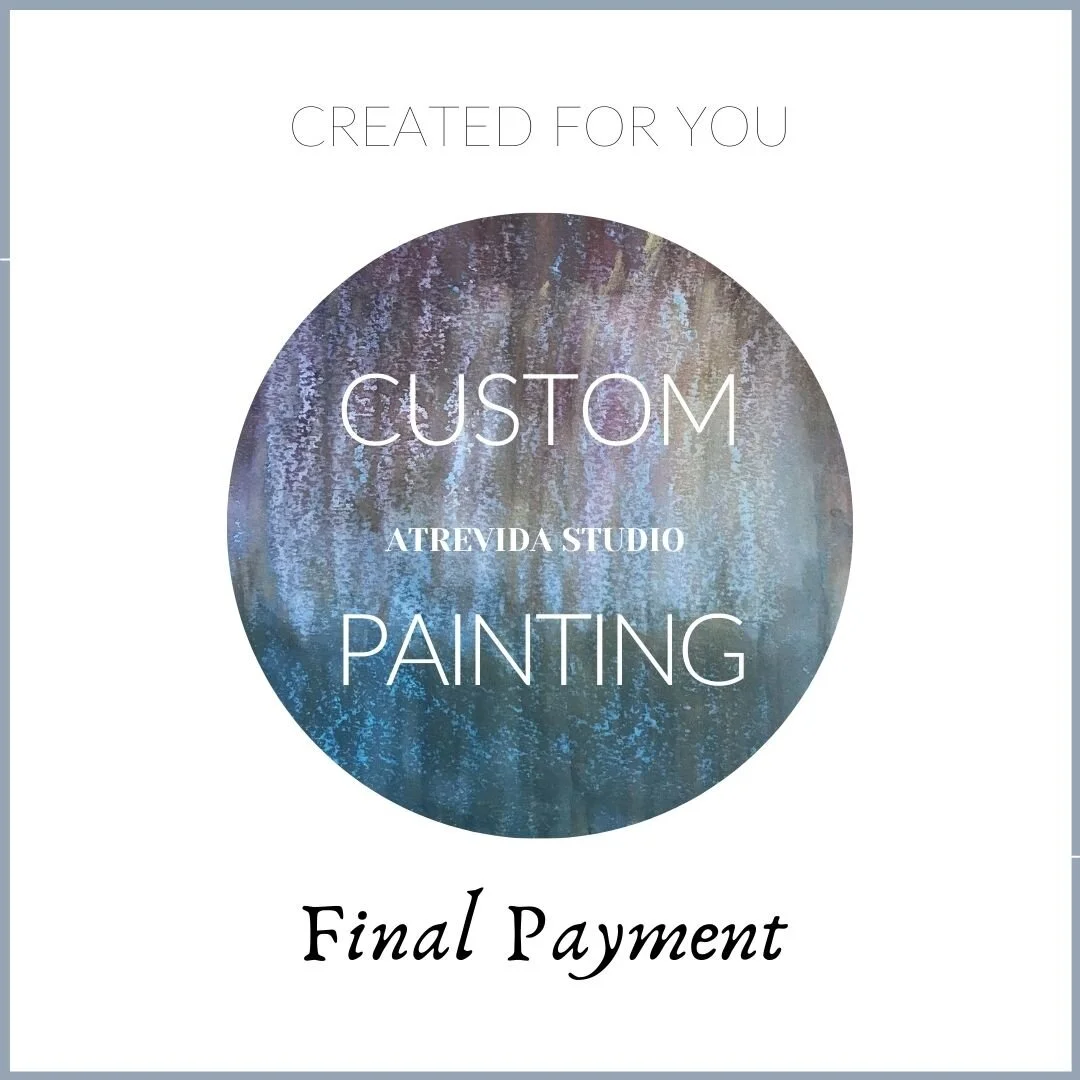 Order Custom Abstract Painting | Final Payment
