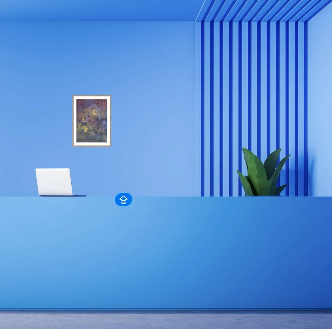 ATREVIDA STUDIO ART - WOVEN TRUTH | 2524 framed and staged.jpeg