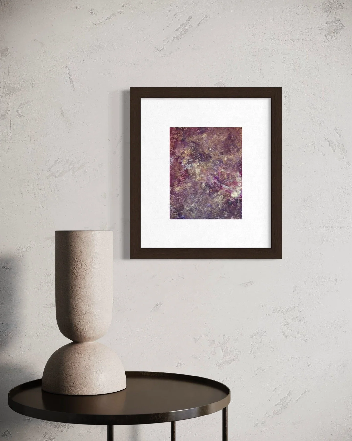 ATREVIDA STUDIO ART - STARDUST | 2523 framed and staged.JPG