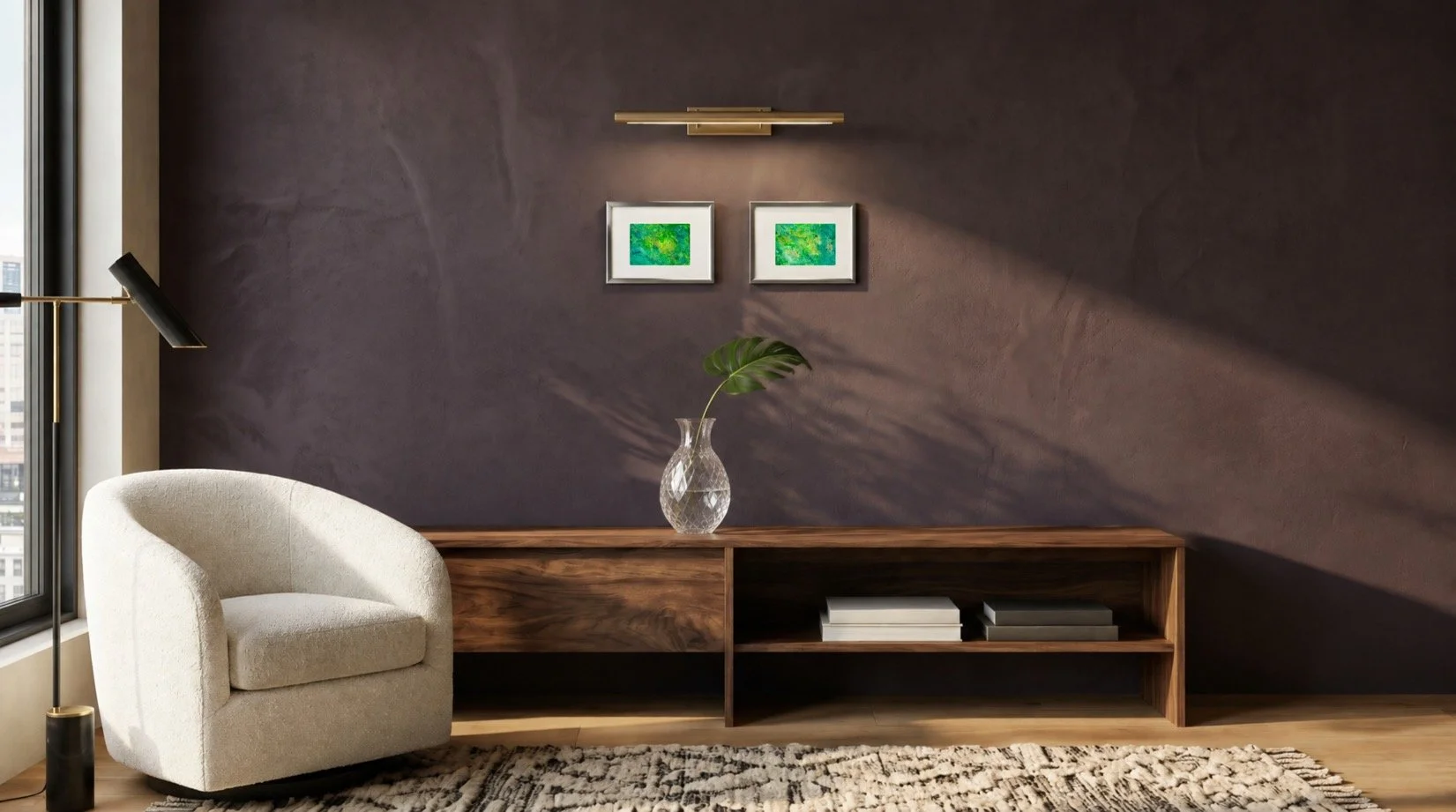 Atrevida-Studio_Artwork-Christina-Villa -Mini - Botanical Brilliance 1-2 2623_2324 framed and staged.jpg