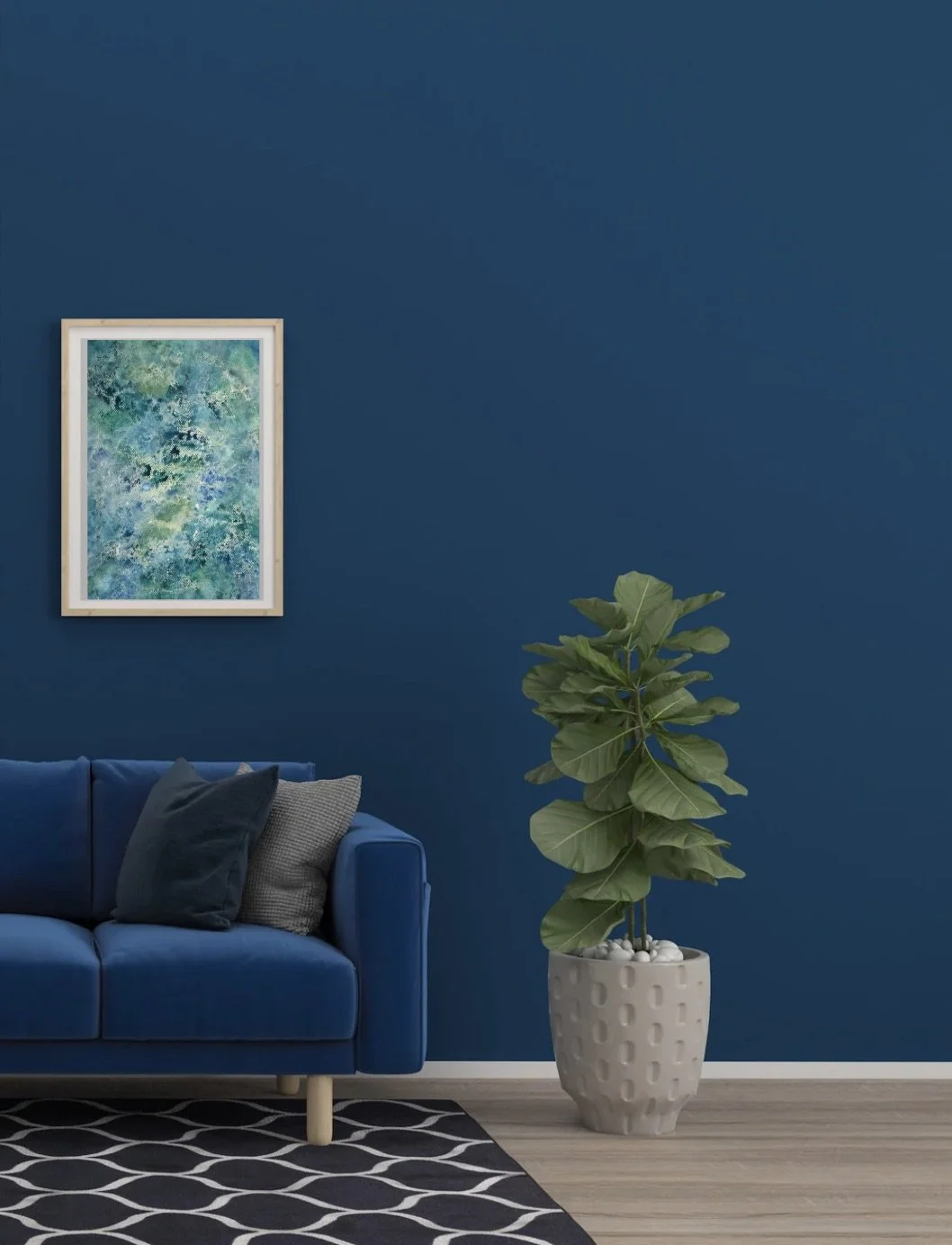 ATREVIDA STUDIO ART - EMERGING CLARITY | 2508 framed and staged.jpeg