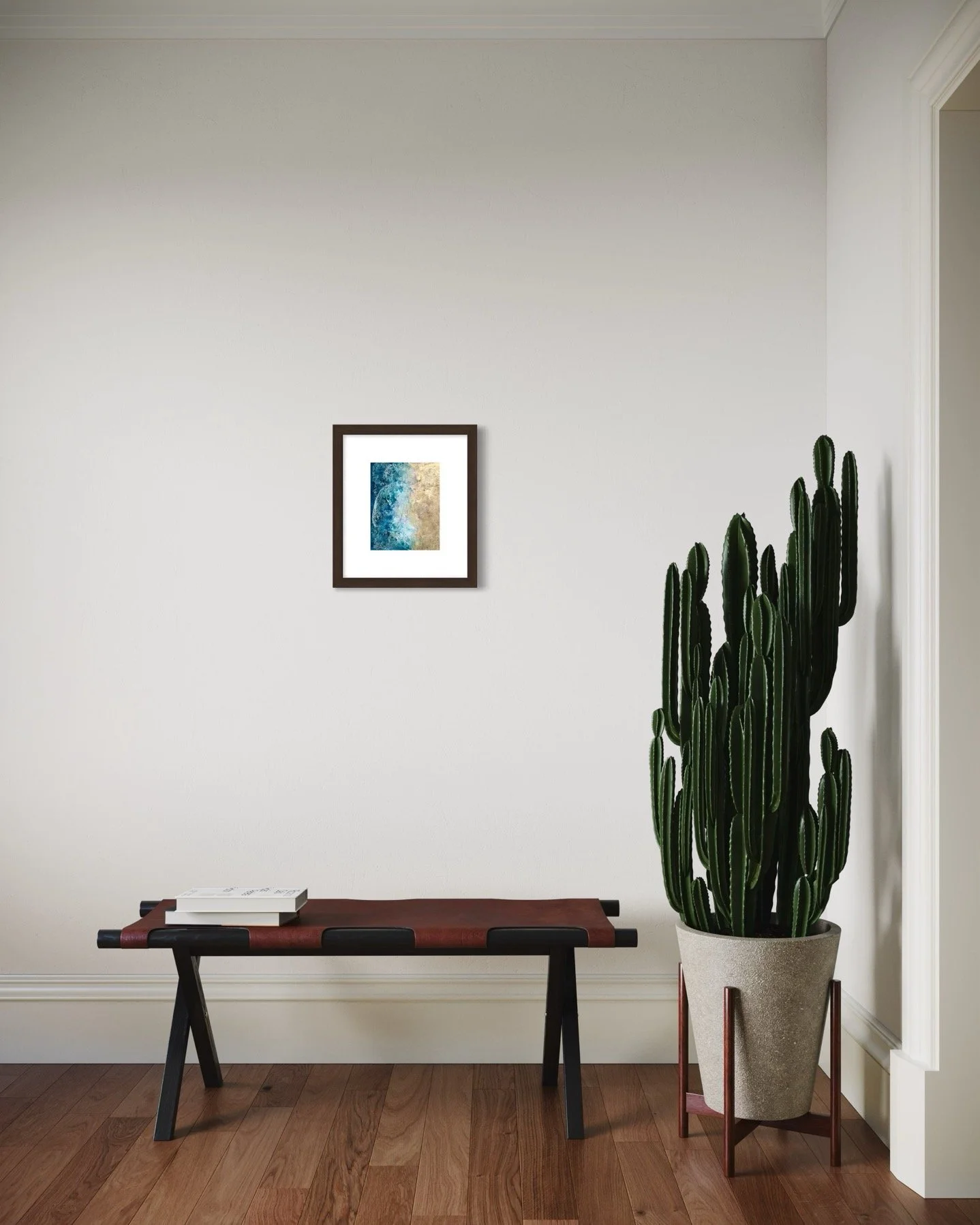 ATREVIDA STUDIO ART - MORNING SPLASH | 2515 framed and staged.JPG