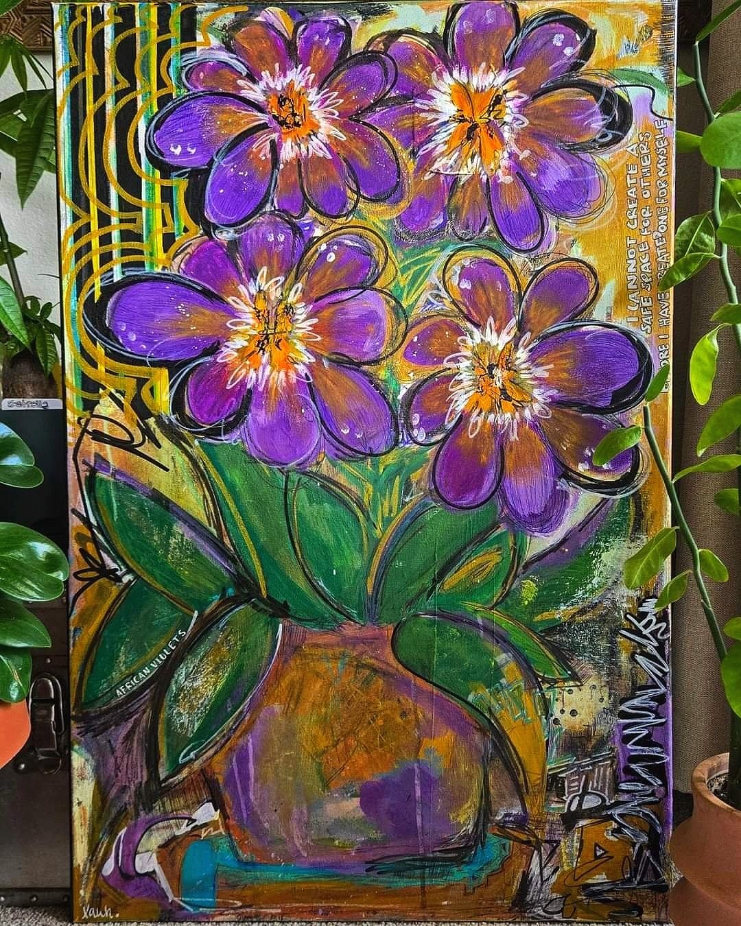 AFRICAN VIOLETS