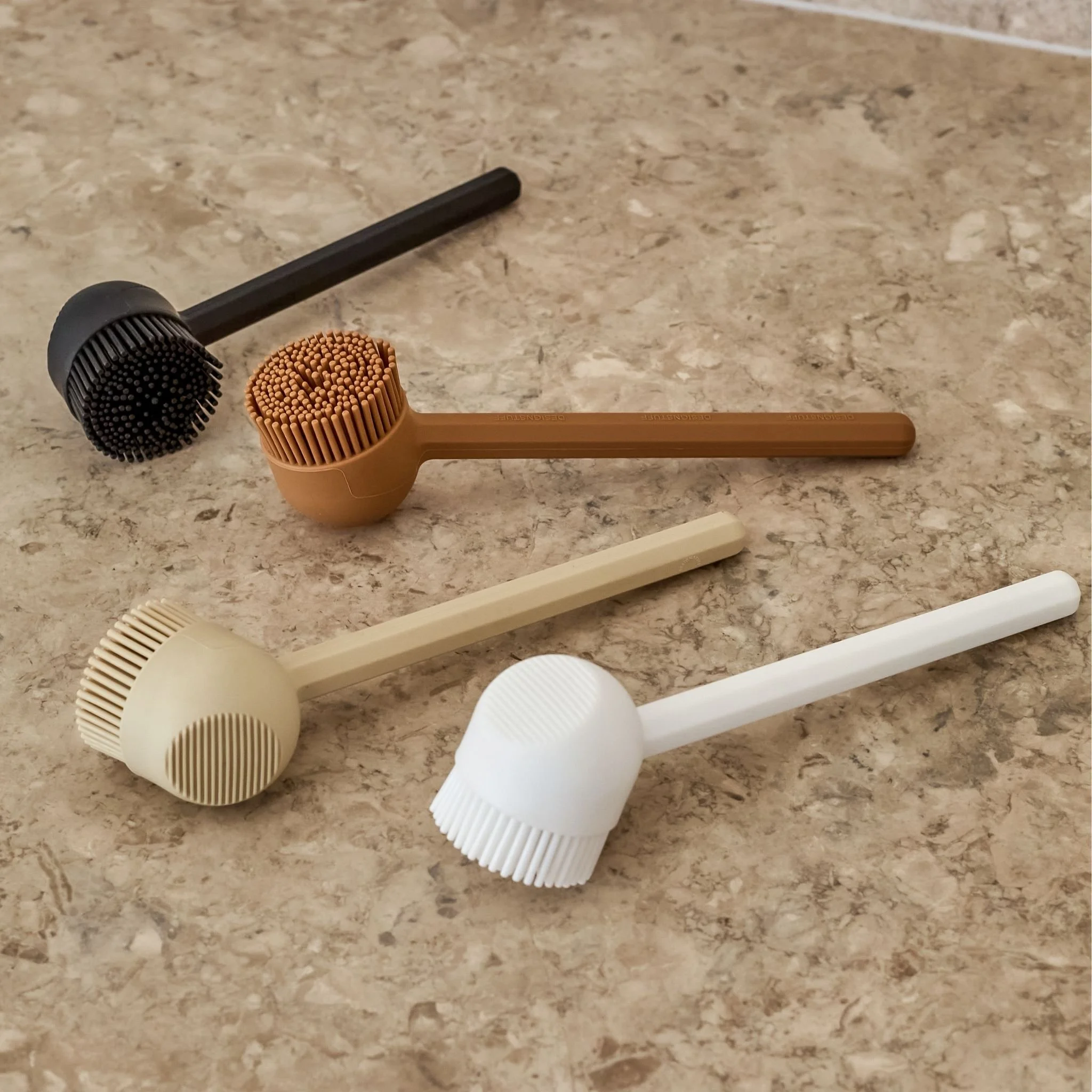DESIGNSTUFF VANA Dish Brush, Silicone