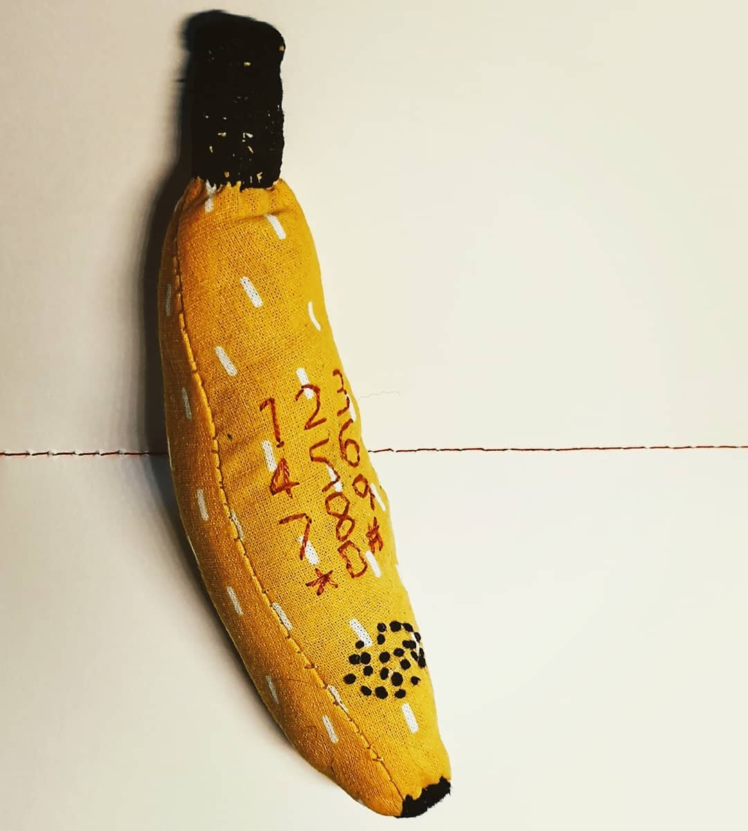 Ring ring, banana phone..
Had a lot of fun making this for a little friend - inspired by memories of silly songs on an ace holiday by the sea.
.
Seem to be headed down an exciting exploration of textiles of late..
.
Think this would be an ace accesso