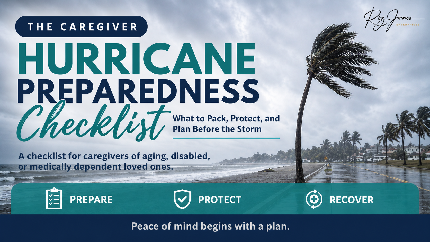 The Caregiver Hurricane Preparedness Checklist