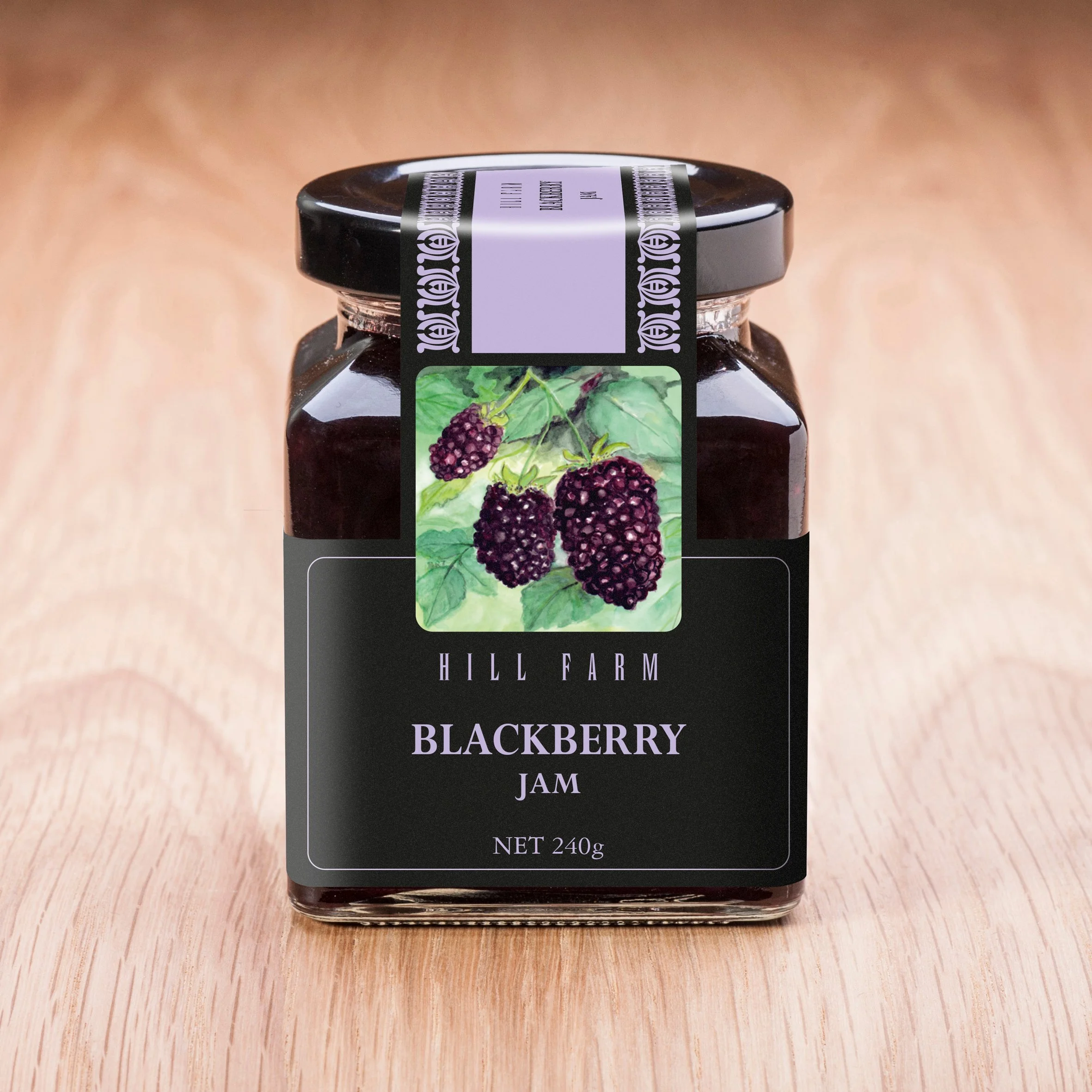 Hill Farm Preserves Blackberry Jam