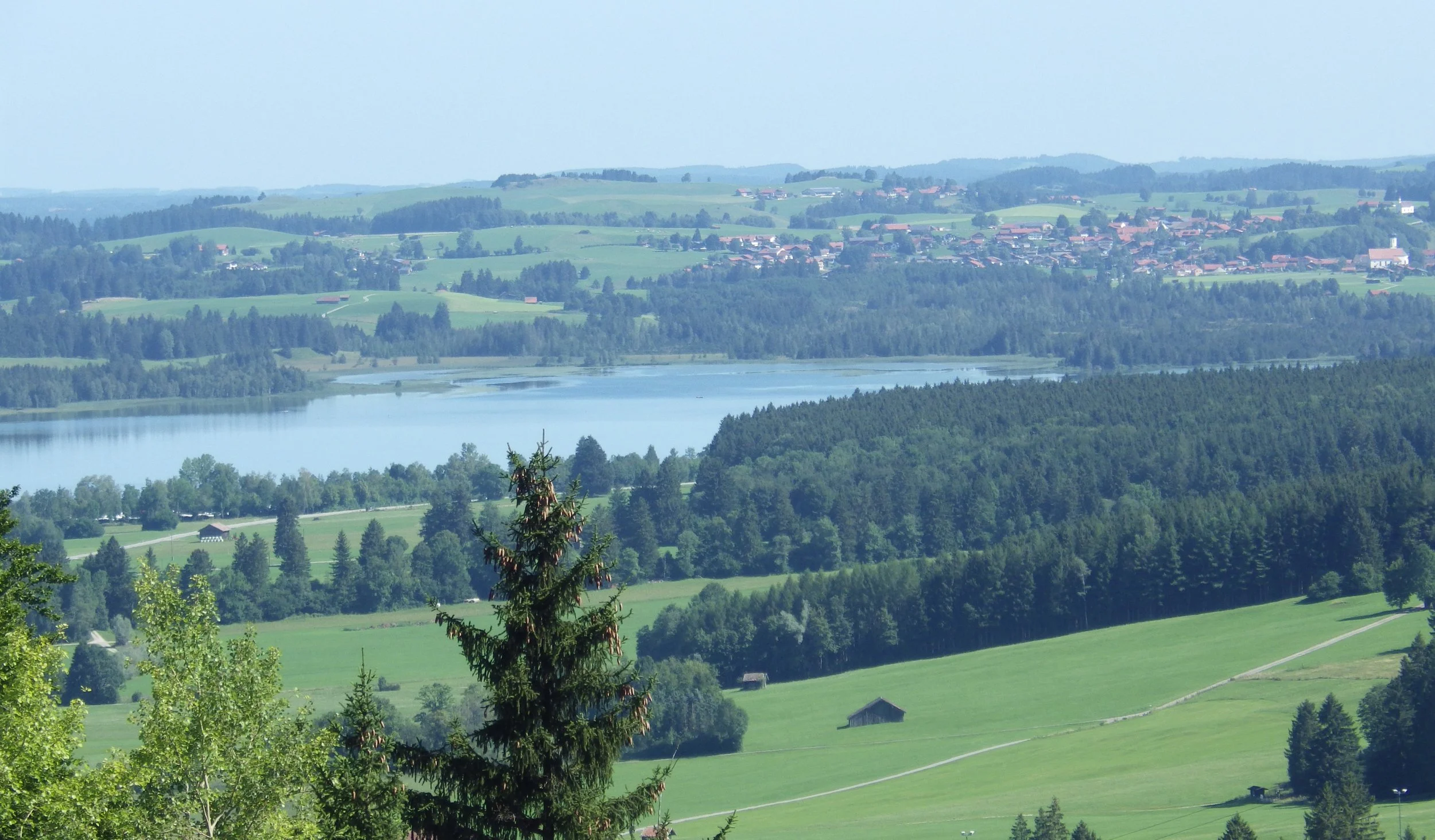 View of southern Bavaria