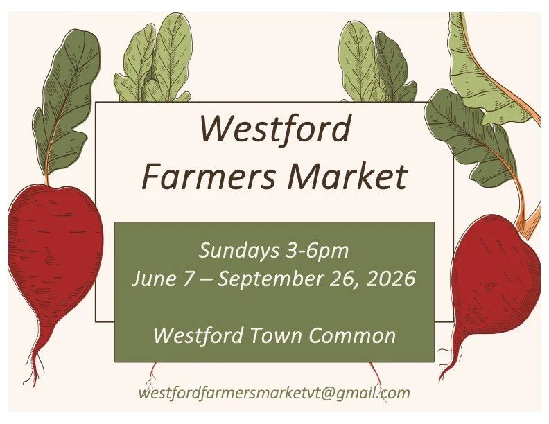 Hey farmers and makers, join us at the Westford Farmers Market this season! Every Sunday 3pm to 6pm from June through September on the Westford Town Common. We'll be there and we'd love for you to join us! Fees are minimal :) Find the vendor applicat