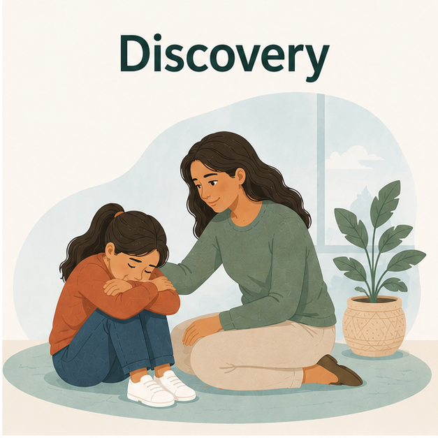 What to Expect in Somatic Therapy Sessions: discovery illustration