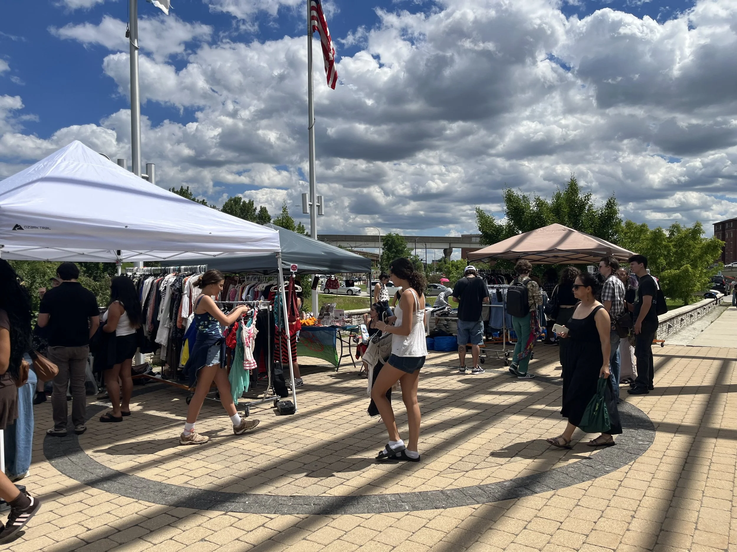 Get Flea at Louie M Leonard Field-house (on the roof!)