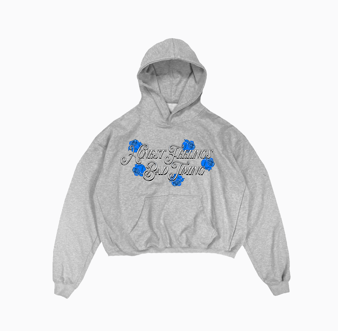 Honest Feelings, Bad Timing - Blue Roses Hoodie