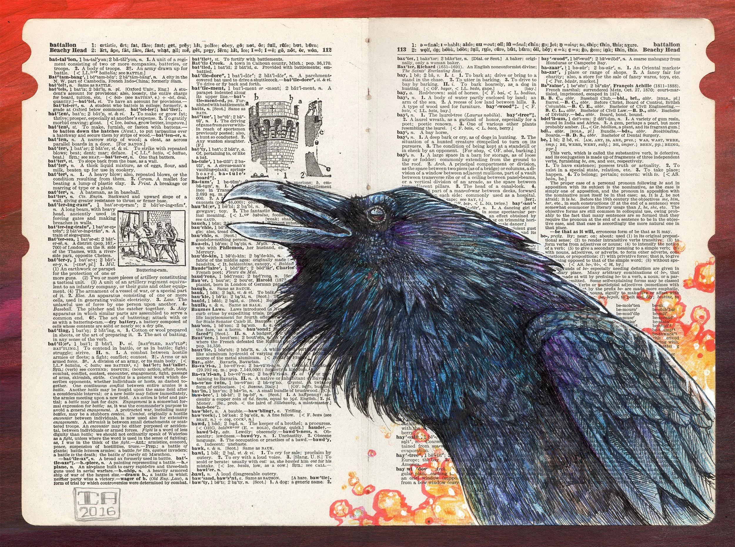 Magus - Raven Magic - Archival Print