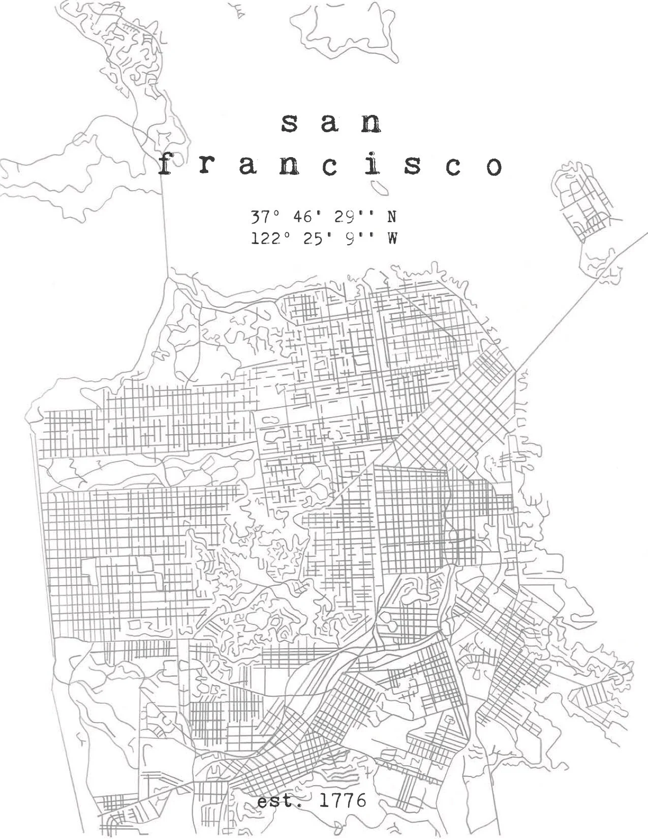 San Francisco Map