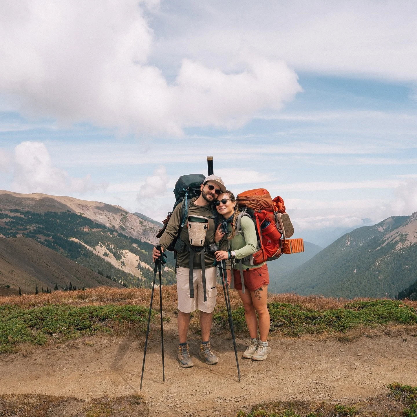 Shoutout to @laurenewiley for offering to take photos of us in all our weirdness/chaotic awkwardness. ✨
*and yes we were only camping for a night or two. Why did people keep asking if we were thru-hiking or doing a long trek?