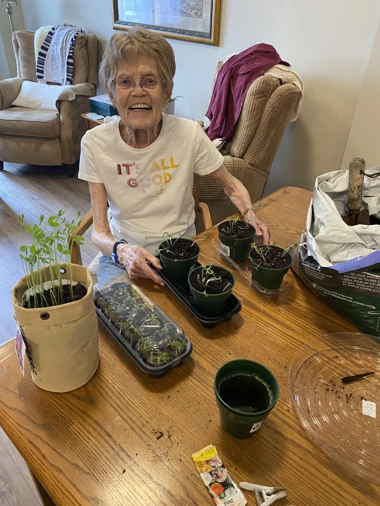 Gardening together
