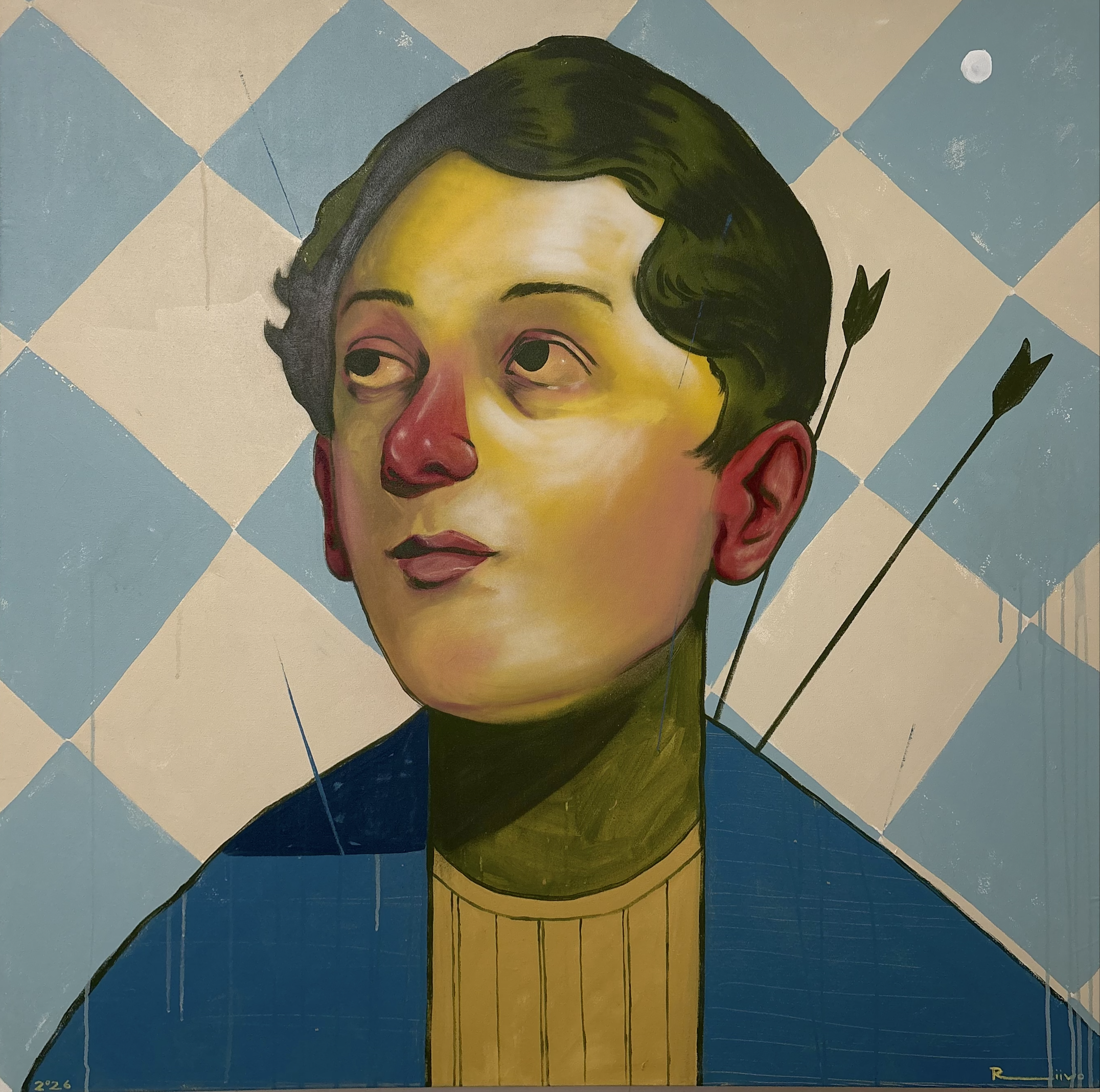 'Garçon'
48x48 "
Acrylic on Canvas