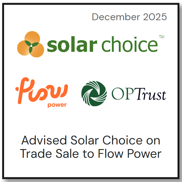 2025-12 Modus Partners Transaction (SolarChoice and Flow Power)