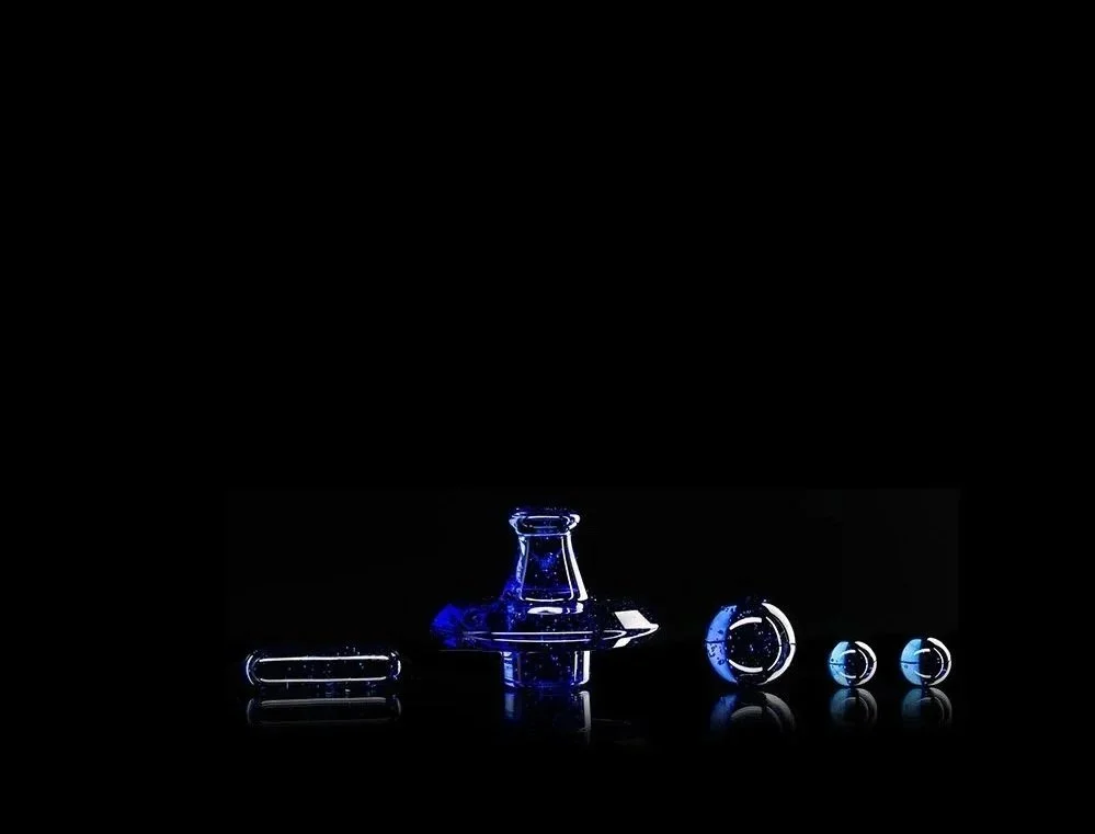 Stopper slurper set cobalt blue