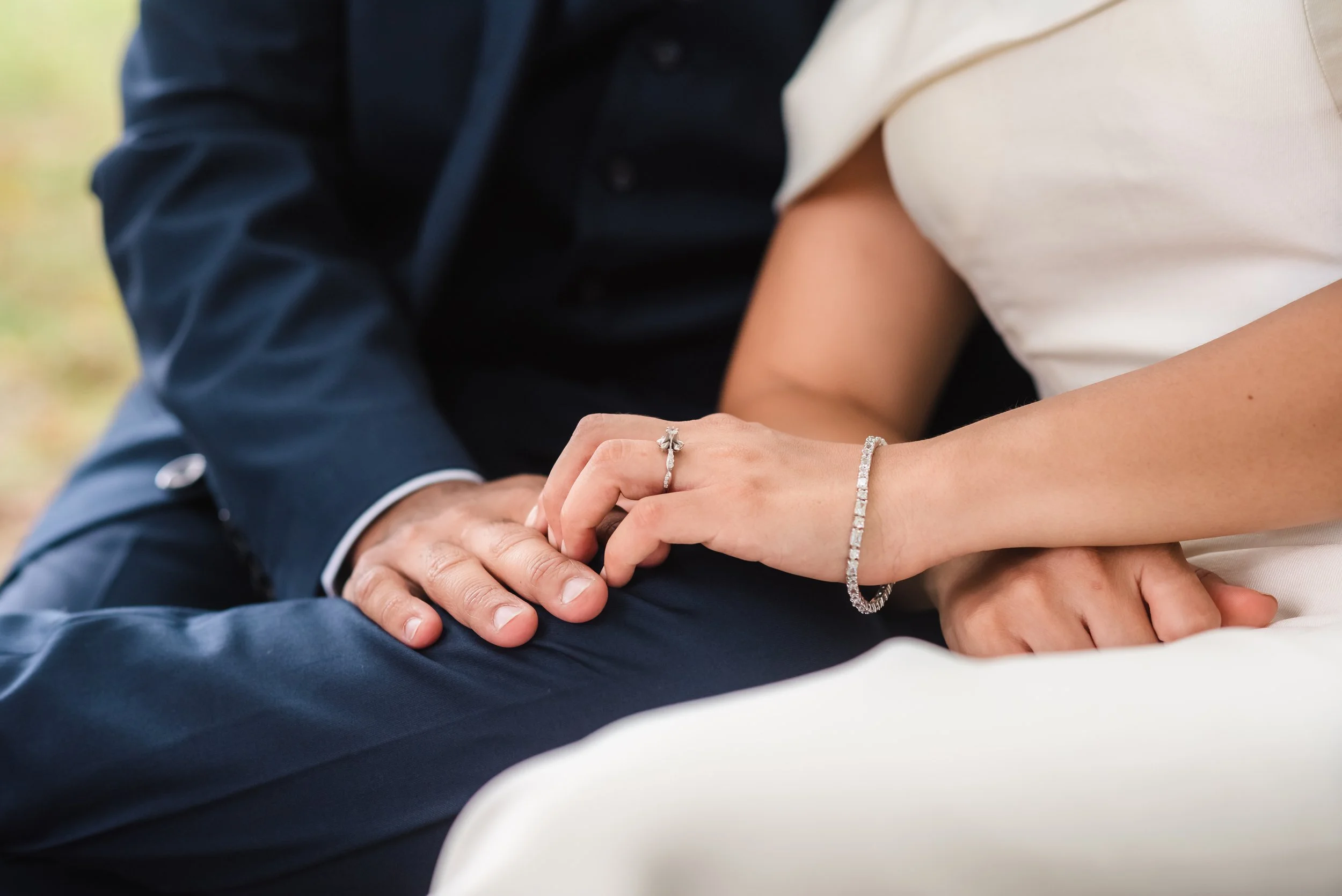 Bride and groom, wedding in Boston, Massachusetts