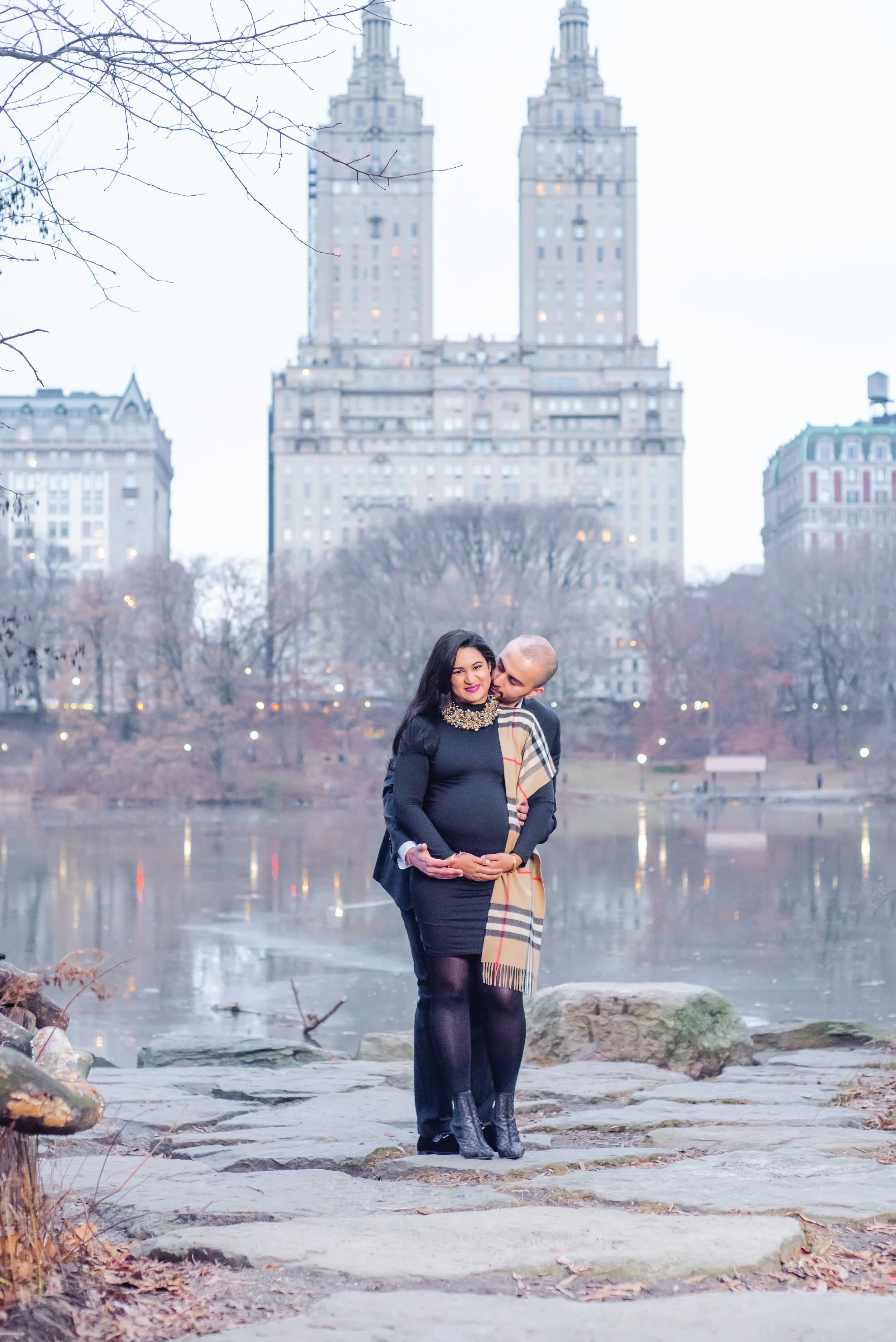 Maternity photoshoot at Central Park New York