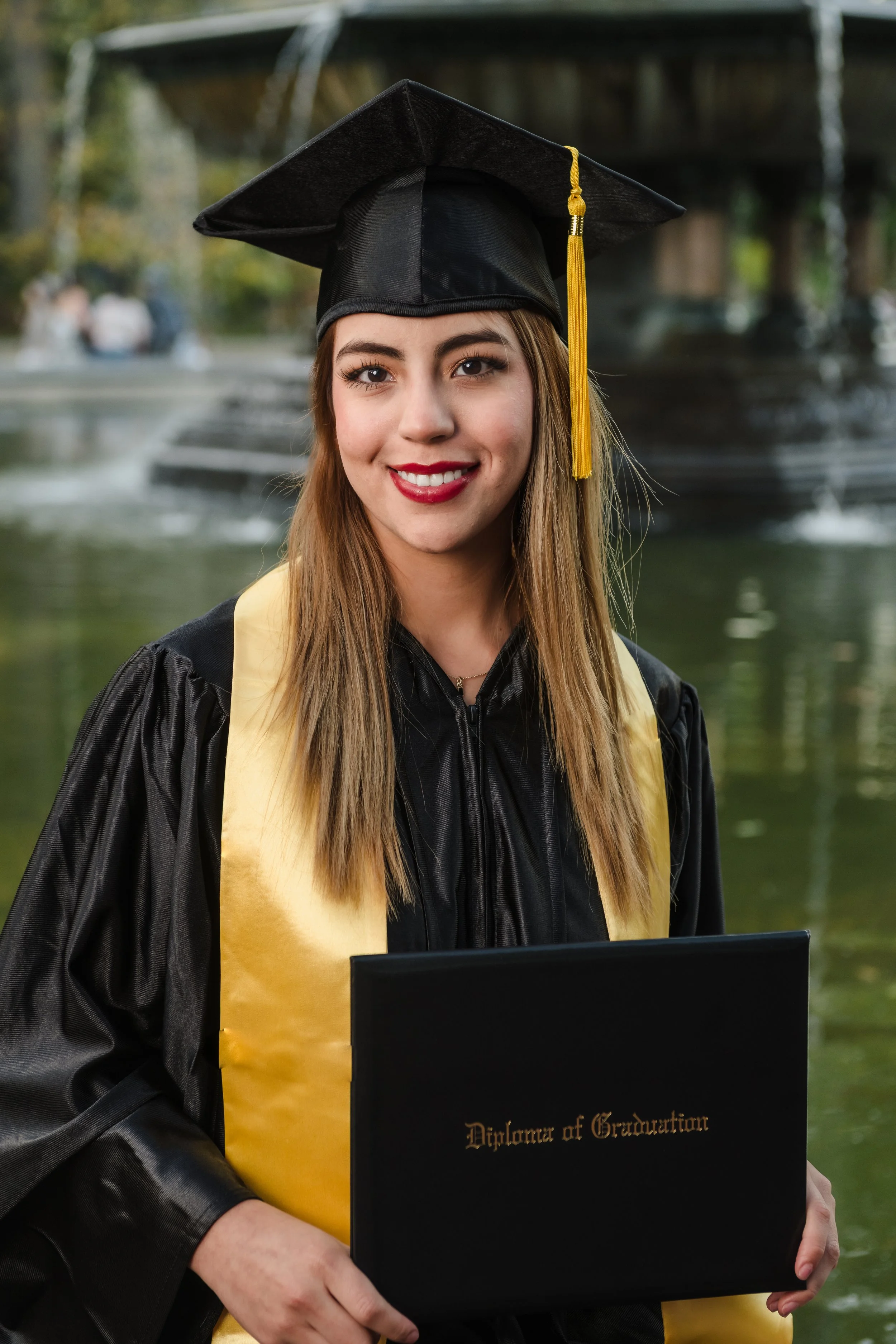 Central Park Grad Photoshoot