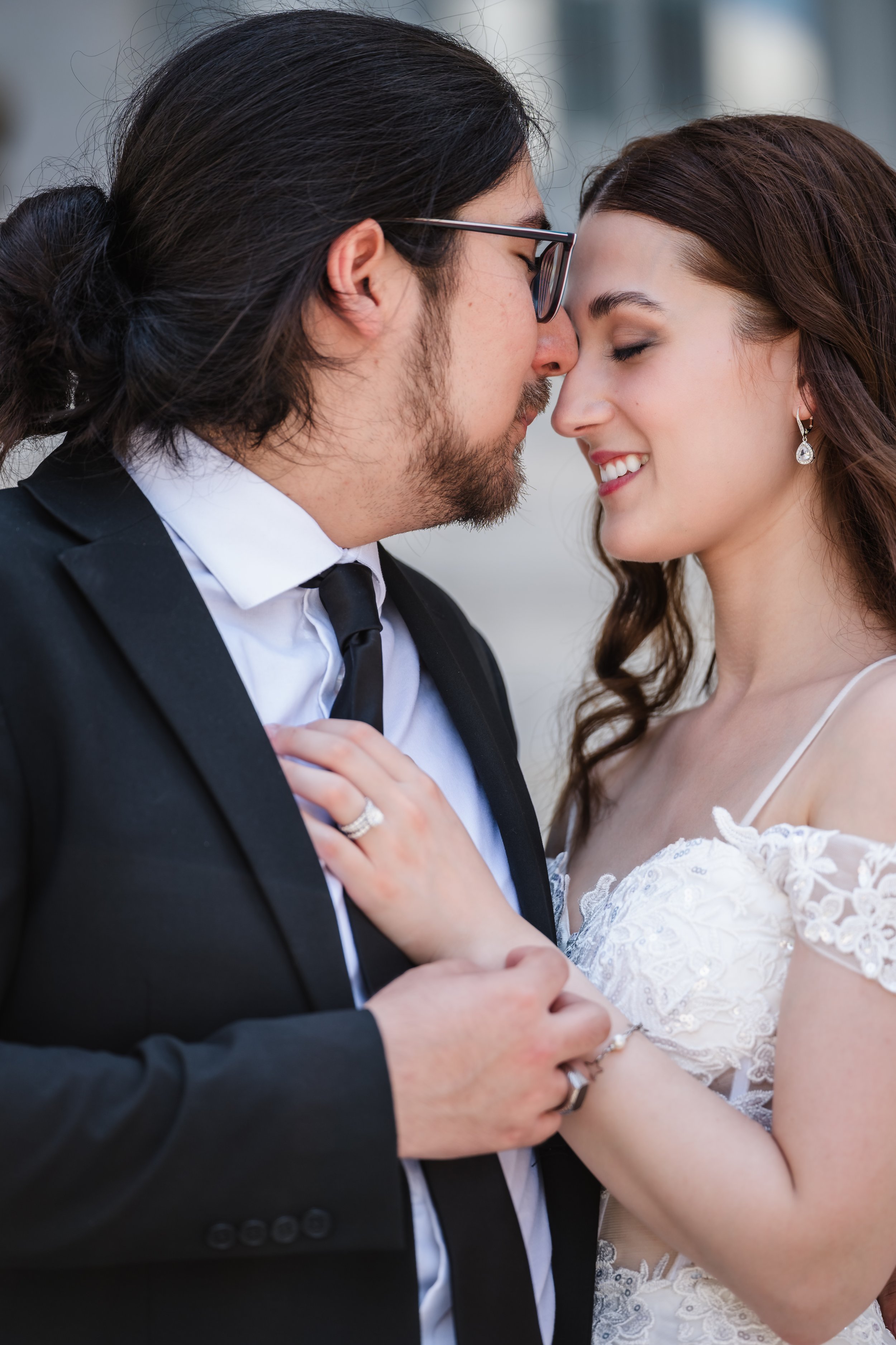Brooklyn City Hall summer elopement