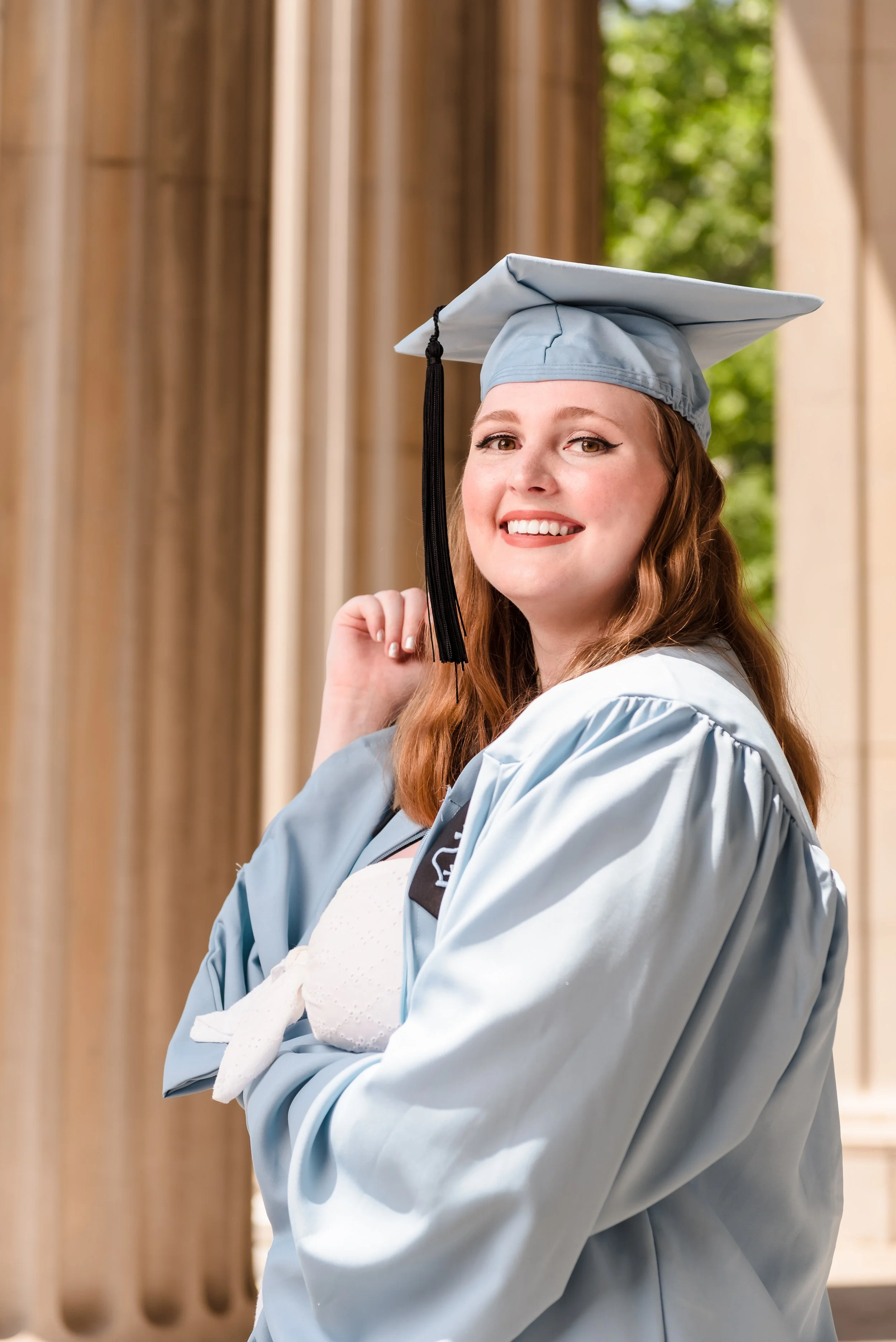 Graduate at Columbia University in New York City