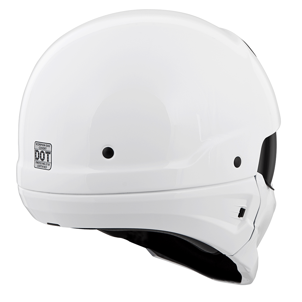 Scorpion Covert 3-in-1 Helmet White XL Scorpion Covert 3-in-1 Helmet White XL