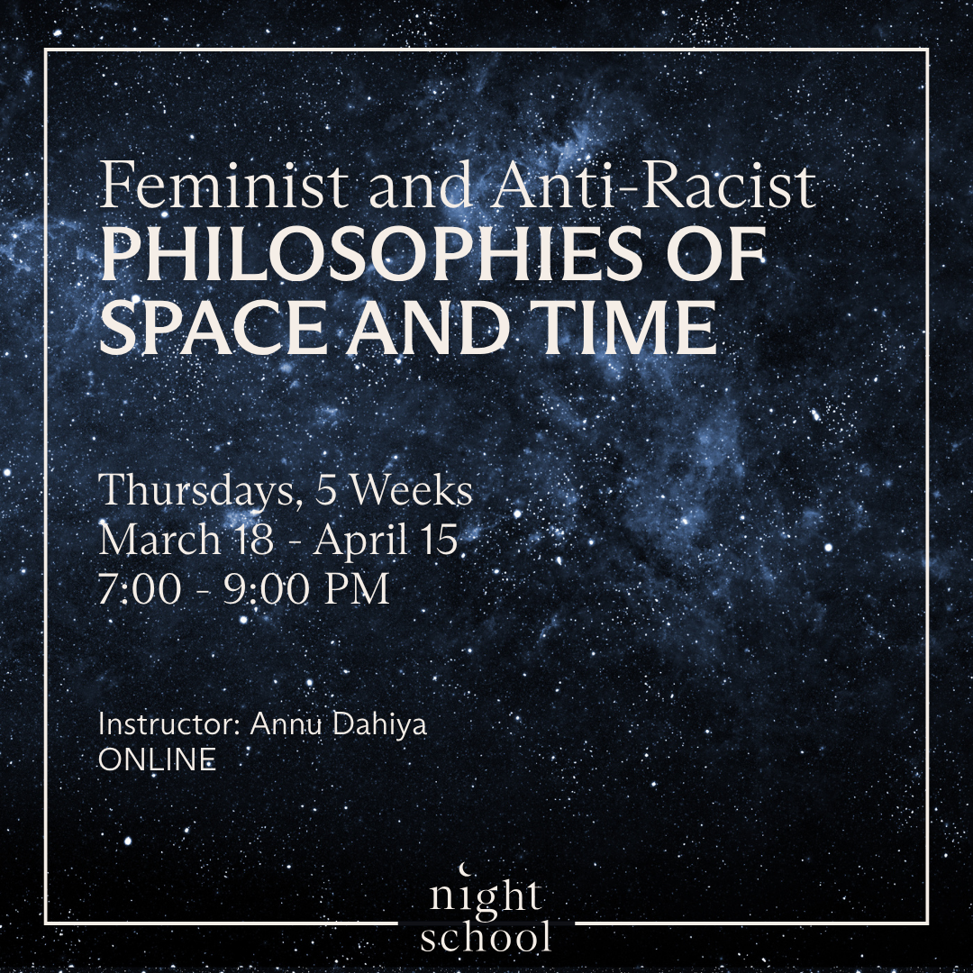 Feminist and Anti-Racist Philosophies of Space and Time (ONLINE)